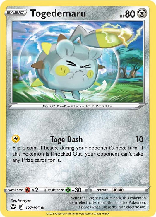 Togedemaru 127/195 (SWSH12: Silver Tempest) 