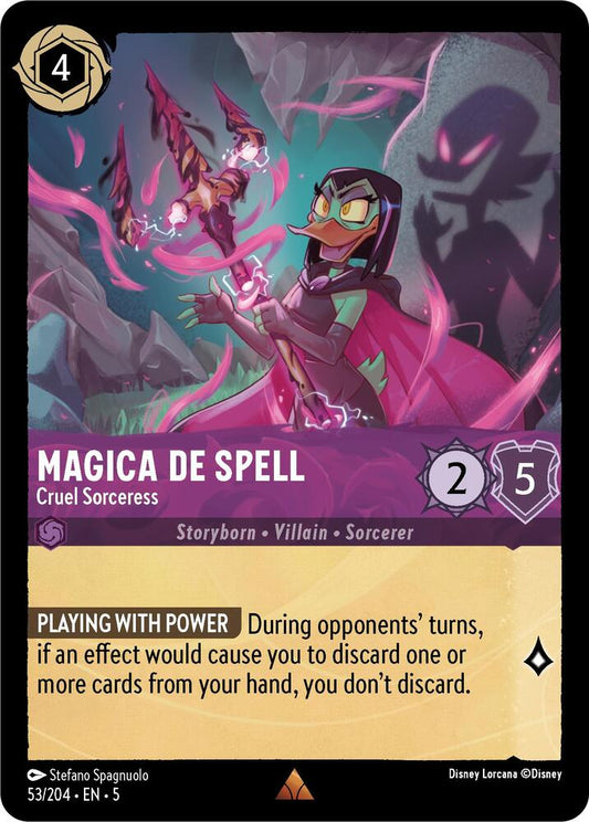 Magica De Spell Cruel Sorceress 53/204 (Shimmering Skies) 