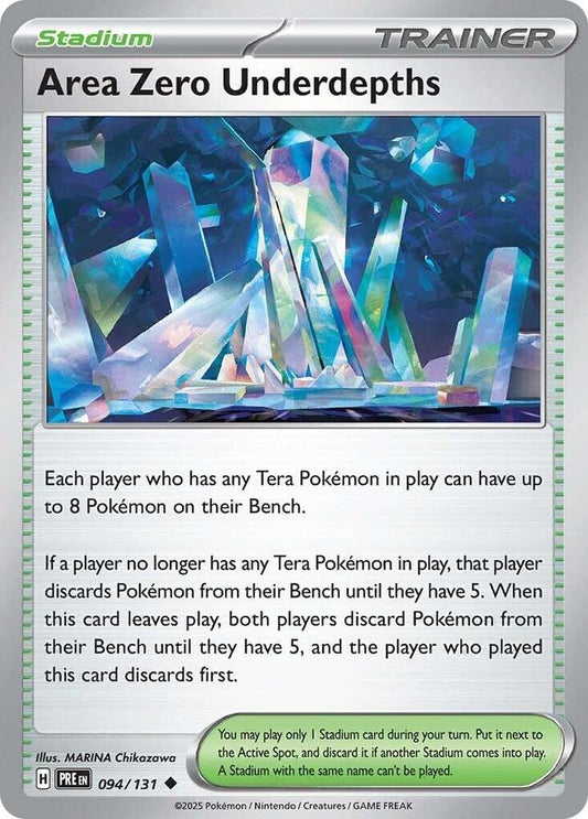 Area Zero Underdepths 094/131 (SV: Prismatic Evolutions) 