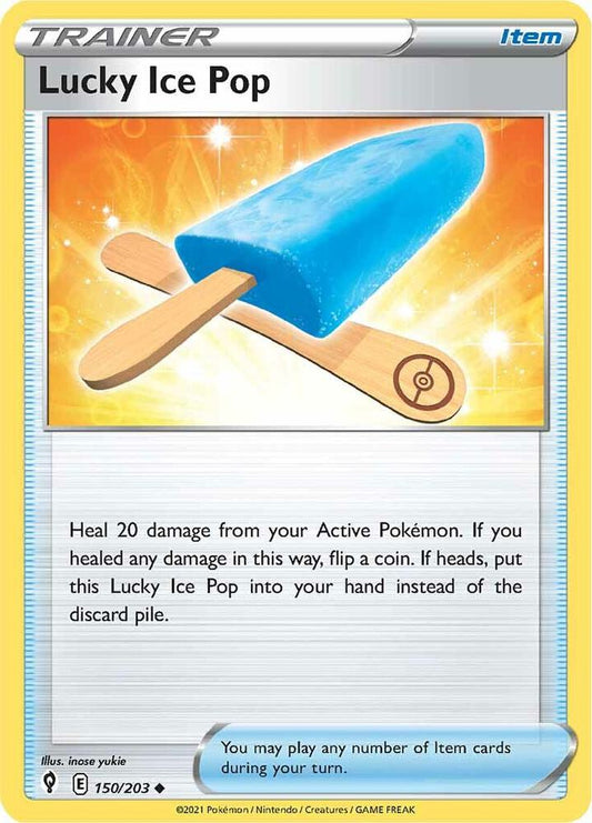 Lucky Ice Pop 150/203 (SWSH07: Evolving Skies) 