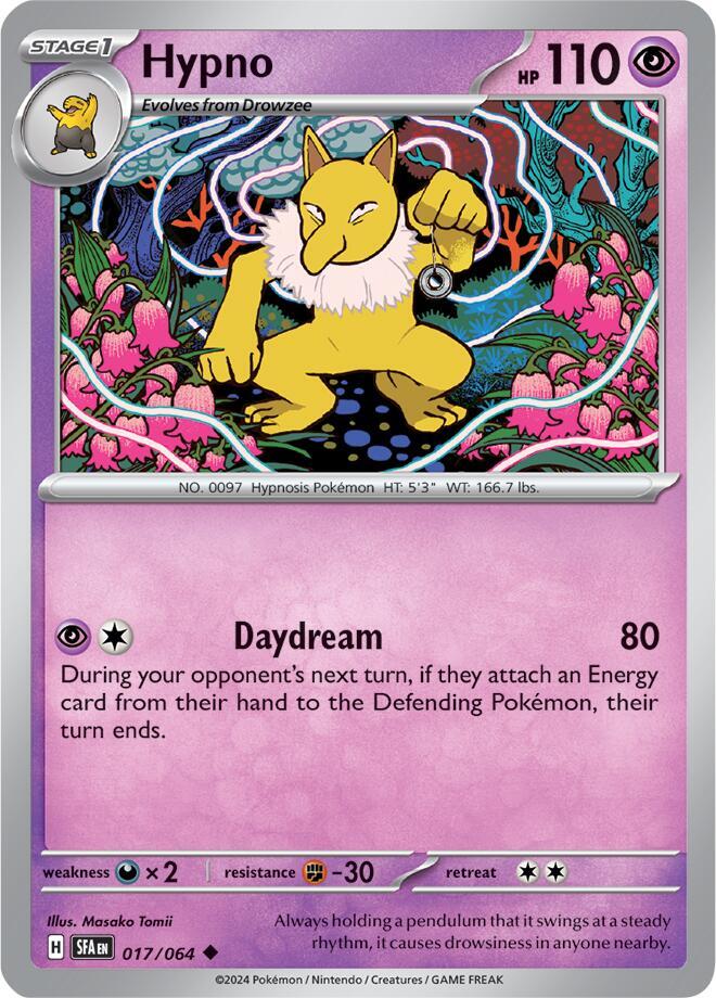 Hypno 017/064 (SV: Shrouded Fable) 