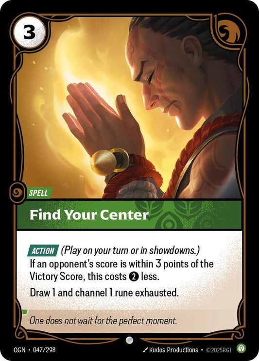 Find Your Center 47/298 (Origins) 