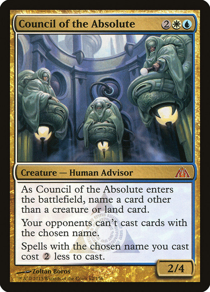 Council of the Absolute 62/156 (Dragon's Maze) 