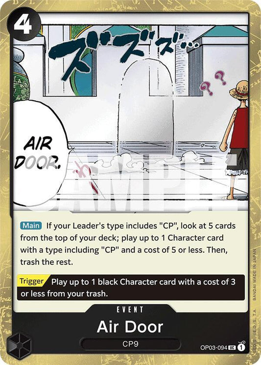 Air Door Jolly Roger Foil OP03-094 (Premium Booster -The Best-)  - Foil