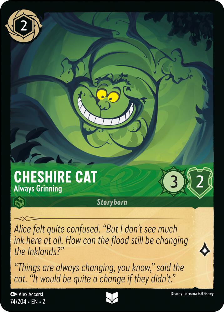 Cheshire Cat Always Grinning 74/204 (Rise of the Floodborn) 