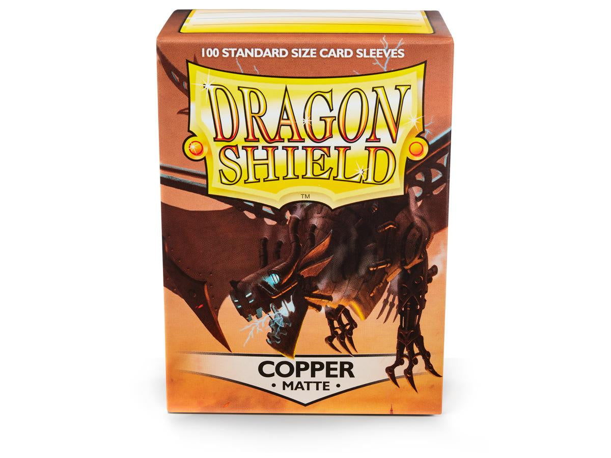 Dragon Shield Matte Sleeves - Copper