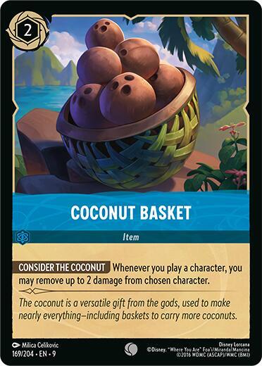 Coconut Basket 169/204 (Fabled) 