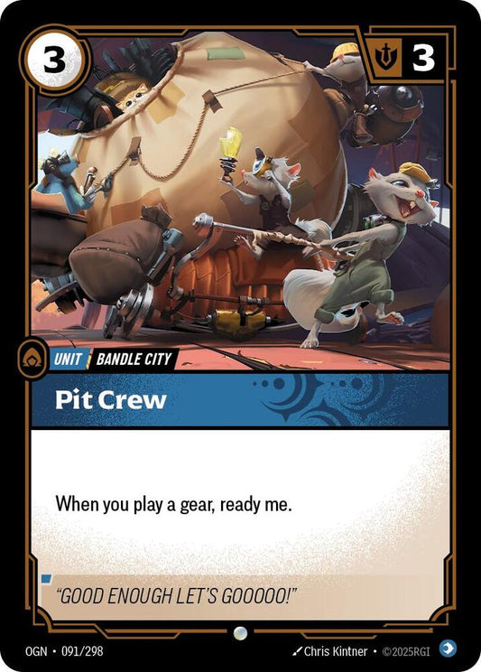Pit Crew 91/298 (Origins) 