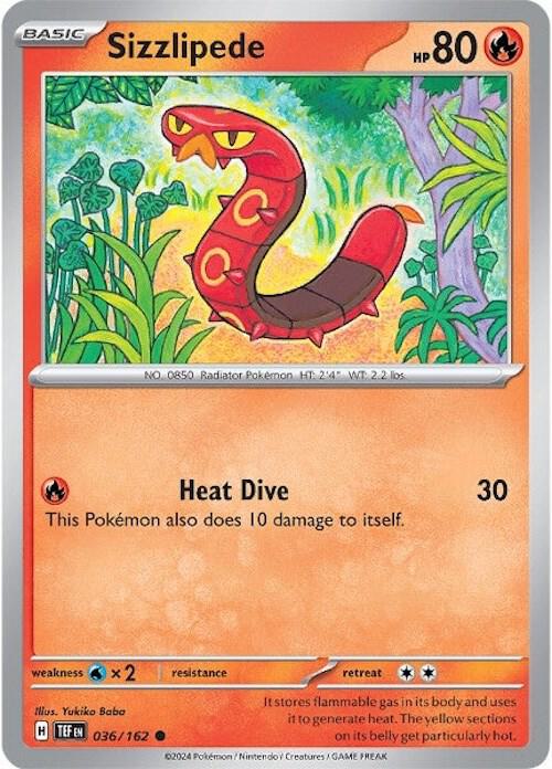 Sizzlipede 036/162 (SV05: Temporal Forces) 