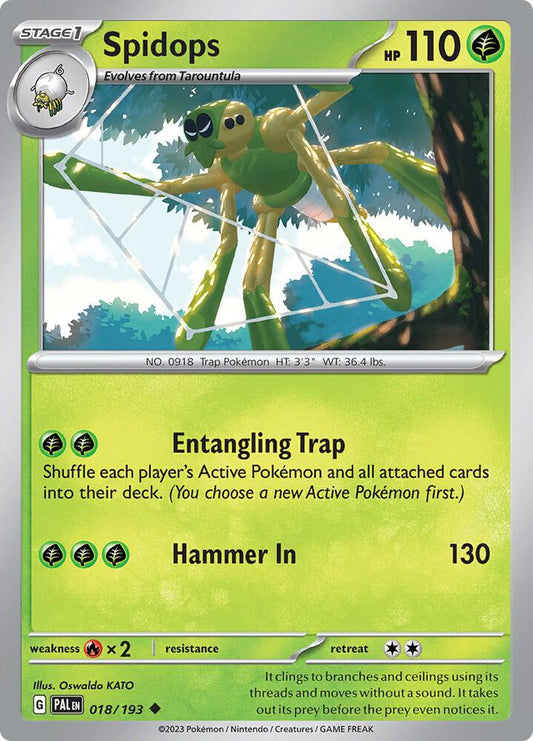 Spidops 018/193 (SV02: Paldea Evolved) 