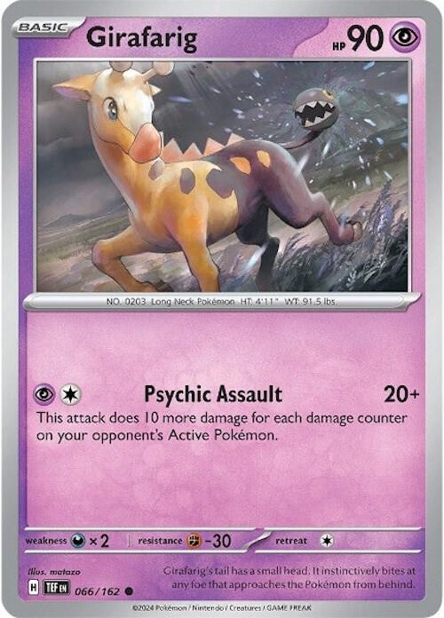 Girafarig 066/162 (SV05: Temporal Forces) 