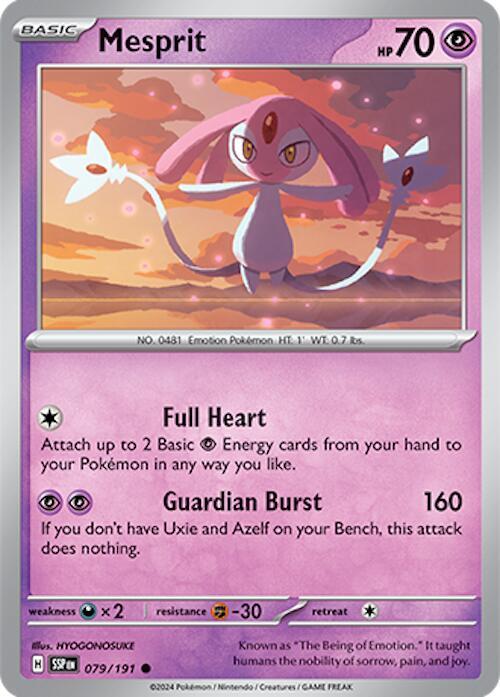 Mesprit 079/191 (SV08: Surging Sparks) 