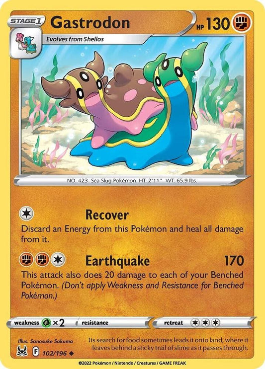 Gastrodon 102/196 (SWSH11: Lost Origin) 