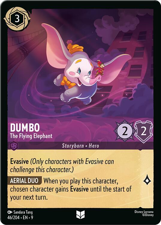Dumbo, The Flying Elephant 46/204 (Fabled) 
