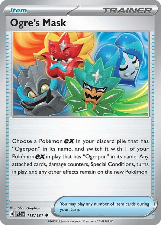 Ogre's Mask 118/131 (SV: Prismatic Evolutions) 