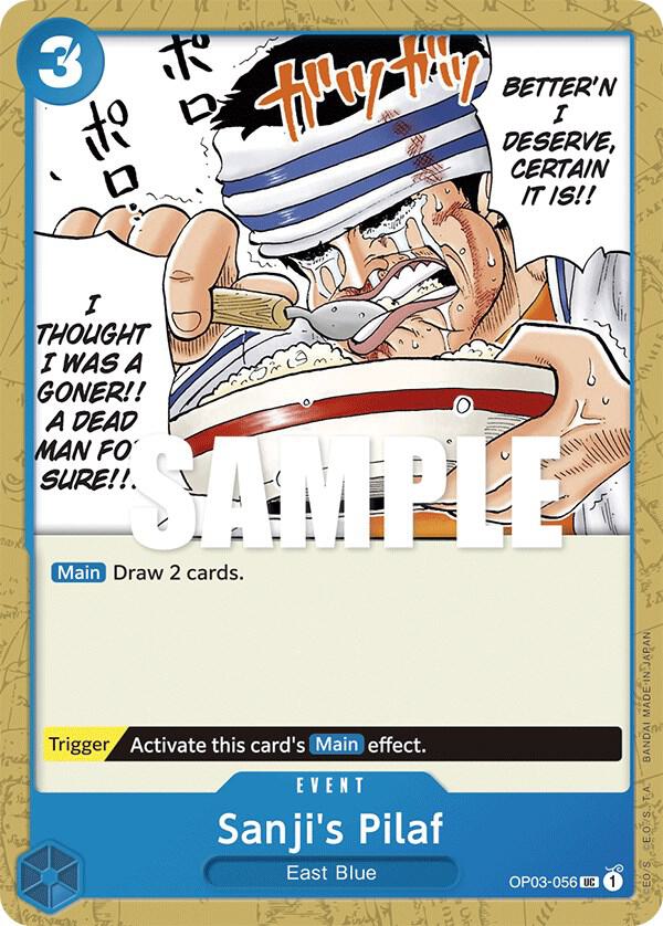 Sanjis Pilaf OP03-056 (Pillars of Strength) 