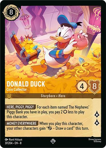 Donald Duck Coin Collector 37/204 (Reign of Jafar) 