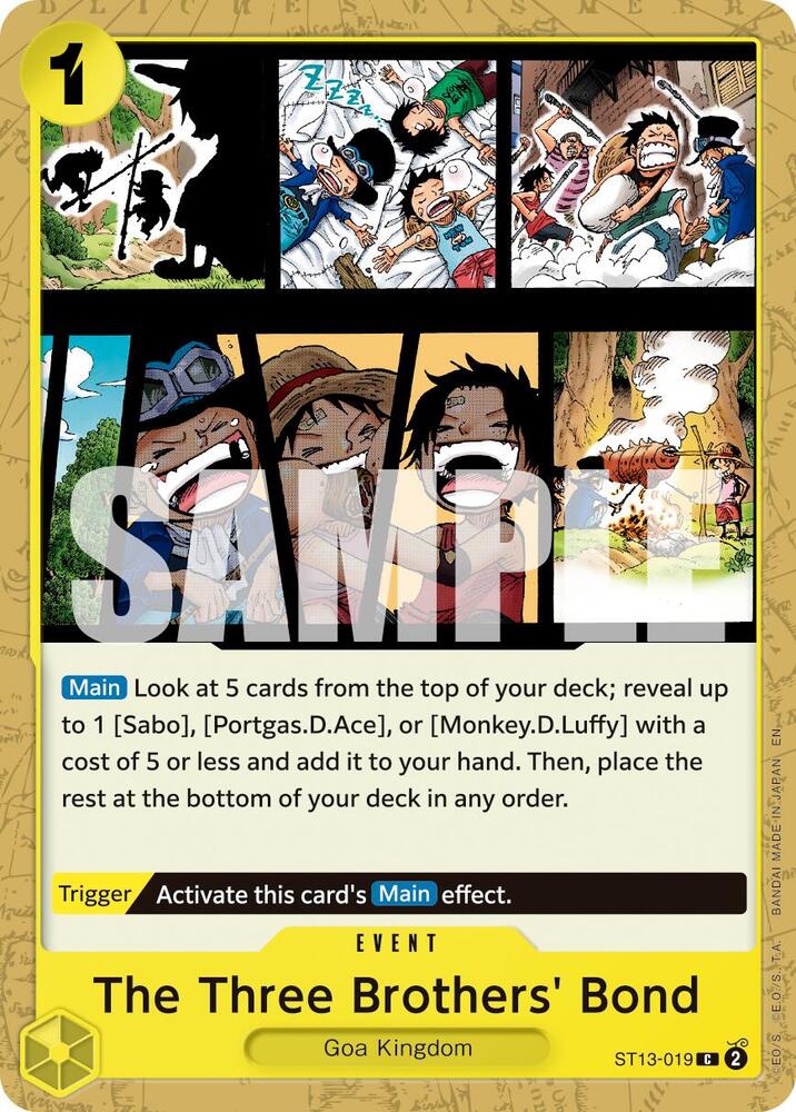The Three Brothers' Bond (Reprint) ST13-019 (Premium Booster -The Best- Vol. 2) 