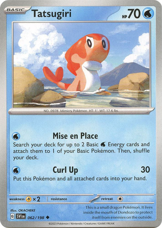 Tatsugiri 062/198 (SV01: Scarlet & Violet Base Set) 