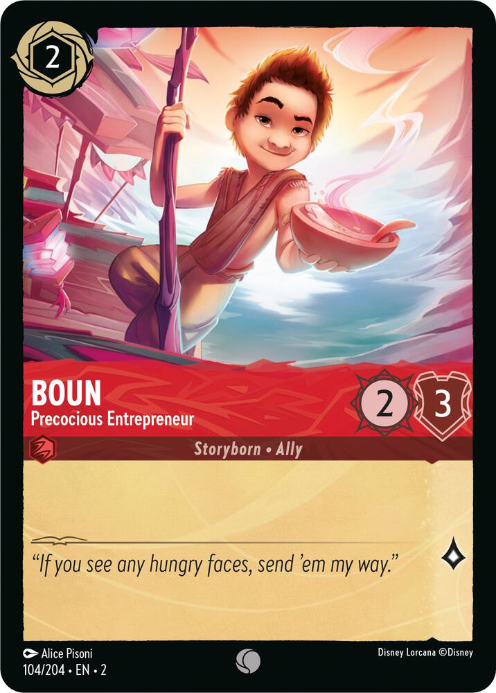 Boun Precocious Entrepreneur 104/204 (Rise of the Floodborn)  - Cold Foil
