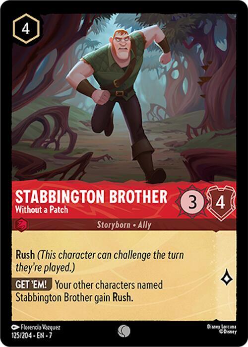 Stabbington Brother, Without a Patch 125/204 (Archazia's Island)  - Cold Foil
