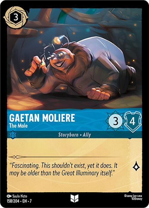Gaetan Moliere, The Mole 158/204 (Archazia's Island)  - Cold Foil