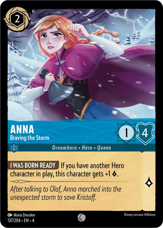 Anna, Braving the Storm 137/204 (Ursula's Return)  - Cold Foil