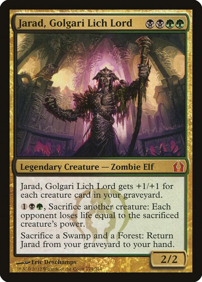 Jarad Golgari Lich Lord 174/274 (Return to Ravnica) 