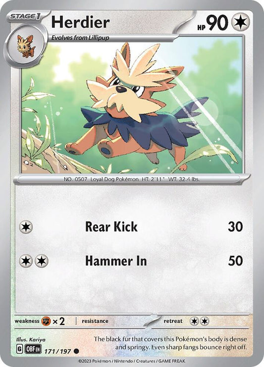 Herdier 171/197 (SV03: Obsidian Flames) 