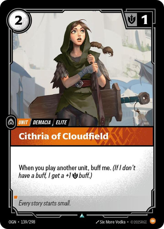 Cithria of Cloudfield 139/298 (Origins) 