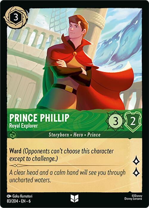Prince Phillip, Royal Explorer 83/204 (Azurite Sea) 