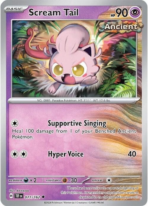 Scream Tail 077/162 (SV05: Temporal Forces) 