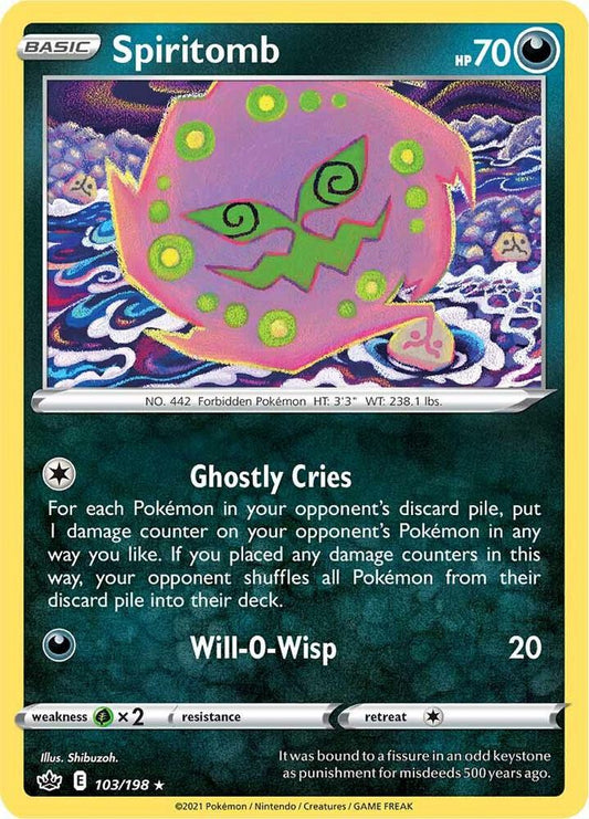 Spiritomb 103/198 (SWSH06: Chilling Reign) 