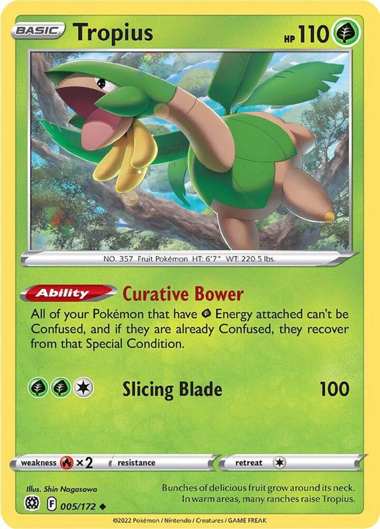 Tropius 005/172 (SWSH09: Brilliant Stars) 