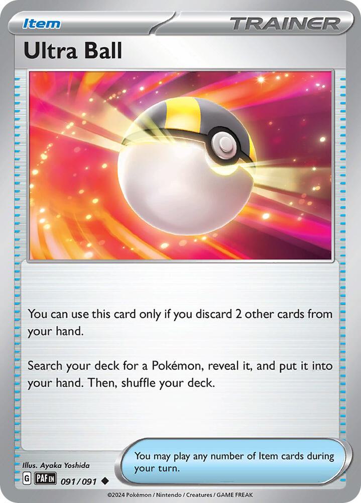 Ultra Ball 091/091 (SV: Paldean Fates) 