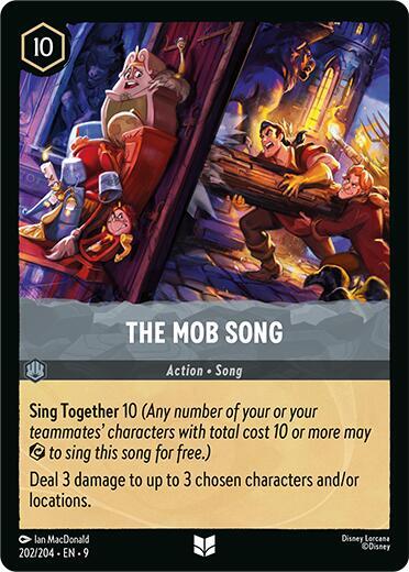 The Mob Song 202/204 (Fabled)  - Cold Foil
