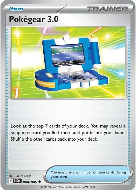 Pokegear 30 084/086 (SV: Black Bolt) 