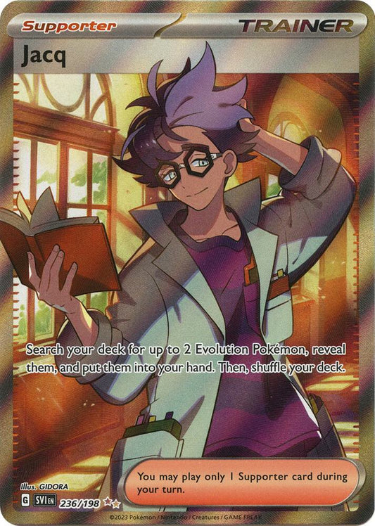 Jacq 236/198 (SV01: Scarlet & Violet Base Set)  - Holofoil