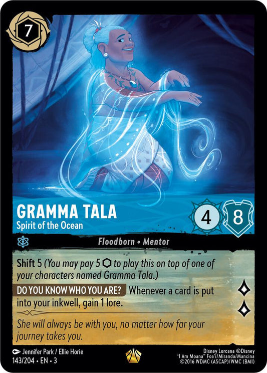 Gramma Tala Spirit of the Ocean 143/204 (Into the Inklands) 