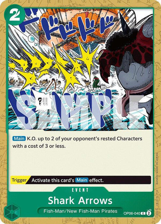 Shark Arrows OP06-040 (Wings of the Captain) 