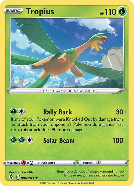 Tropius 006/203 (SWSH07: Evolving Skies) 