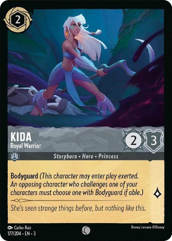 Kida, Royal Warrior 177/204 (Into the Inklands) 