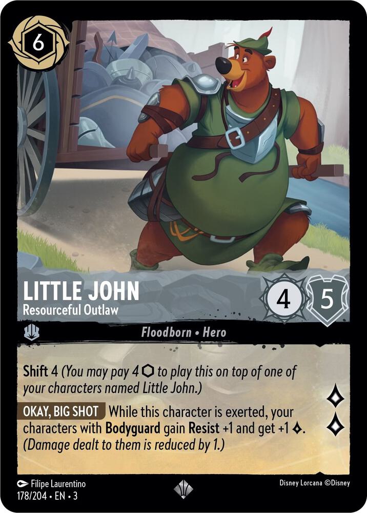 Little John Resourceful Outlaw 178/204 (Into the Inklands) 