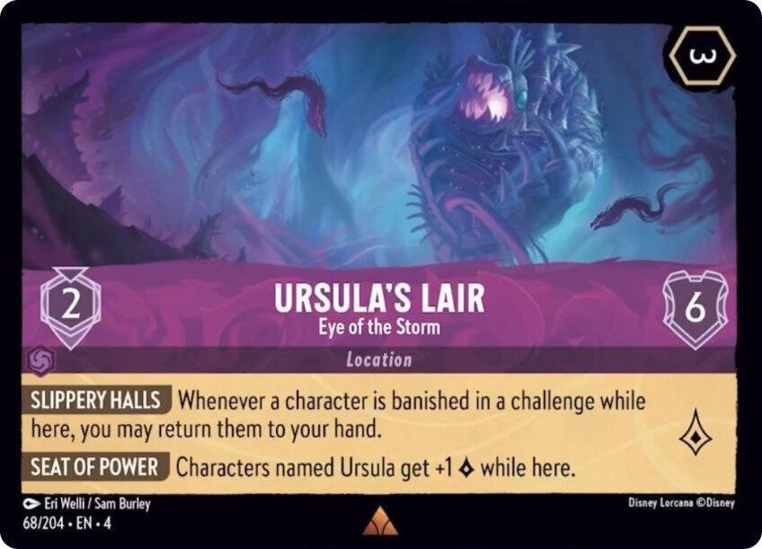 Ursulas Lair Eye of the Storm 68/204 (Ursula's Return) 