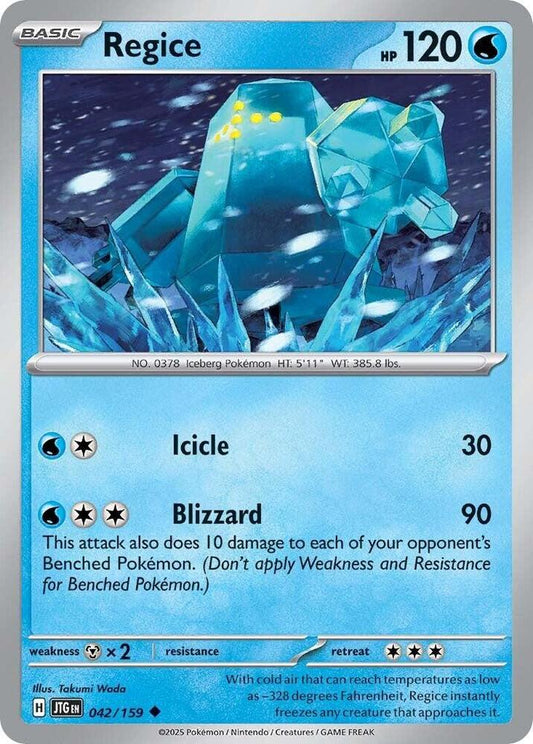 Regice 042/159 (SV09: Journey Together) 