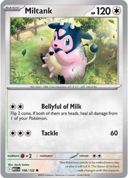 Miltank 106/132 (ME01: Mega Evolution) 