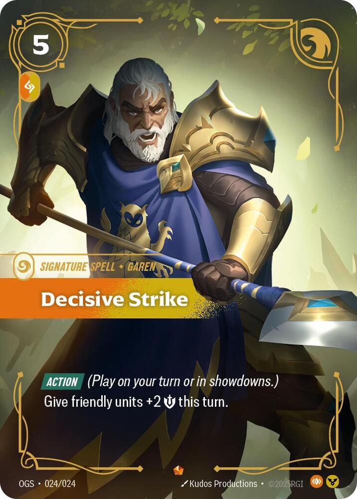 Decisive Strike 24/24 (Origins: Proving Grounds) 