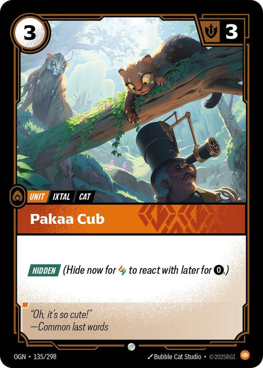 Pakaa Cub 135/298 (Origins)  - Foil