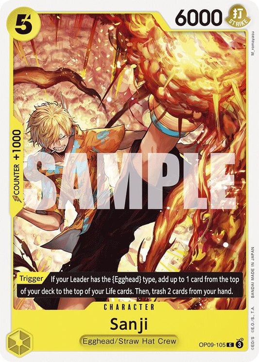 Sanji OP09-105 (Emperors in the New World) 