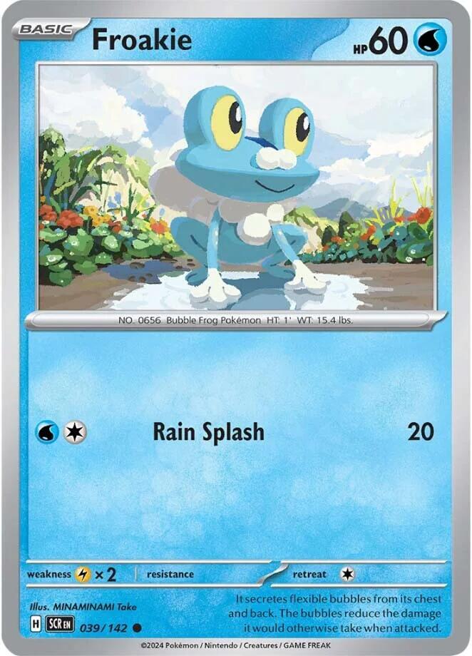 Froakie 039/142 (SV07: Stellar Crown) 
